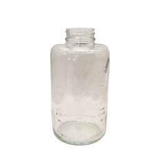 FRASCO DE VIDRO PARA ASPIRAÇÃO 1/2 LITRO (SEM TAMPA)